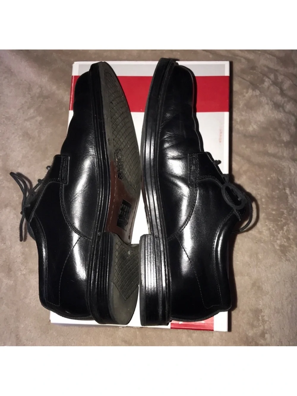 Nunn Bush comfort gel size 8.5 W black dress shoes